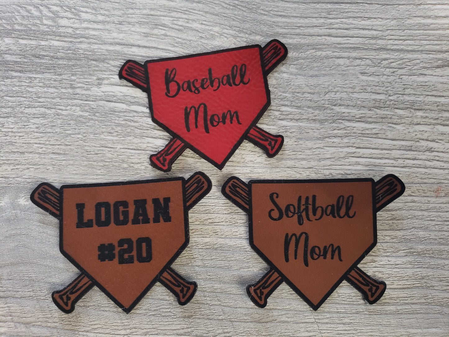 Baseball & Softball Hat Patches Personalized