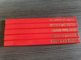Carpenter Pencils Set of 5 Father's Day