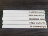 Carpenter Pencils Set of 5 Father's Day
