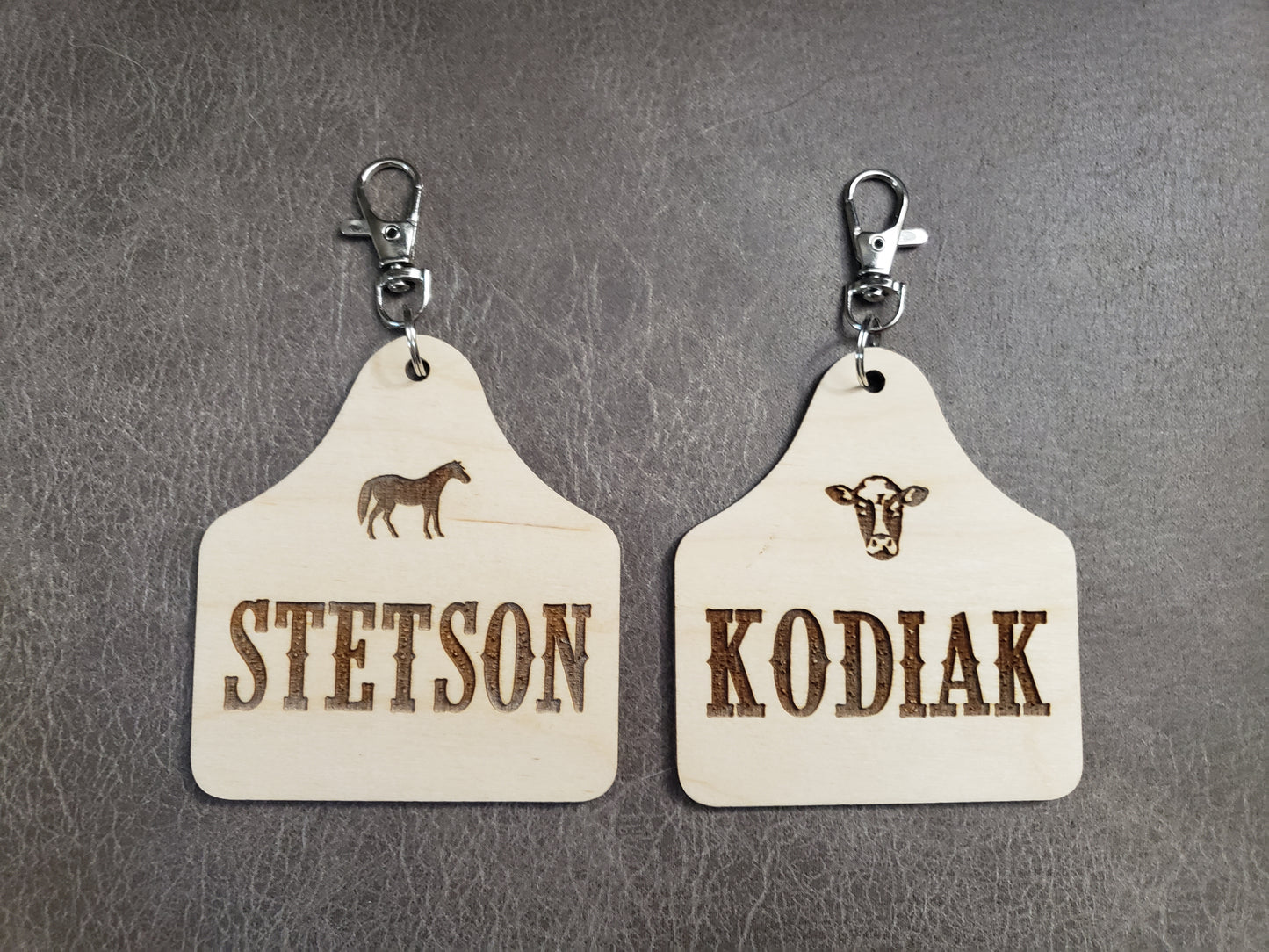 Western Bag Tags Personalized