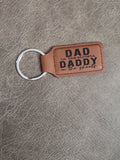 Dad in the streets Daddy in the sheets Koozie or Keychain