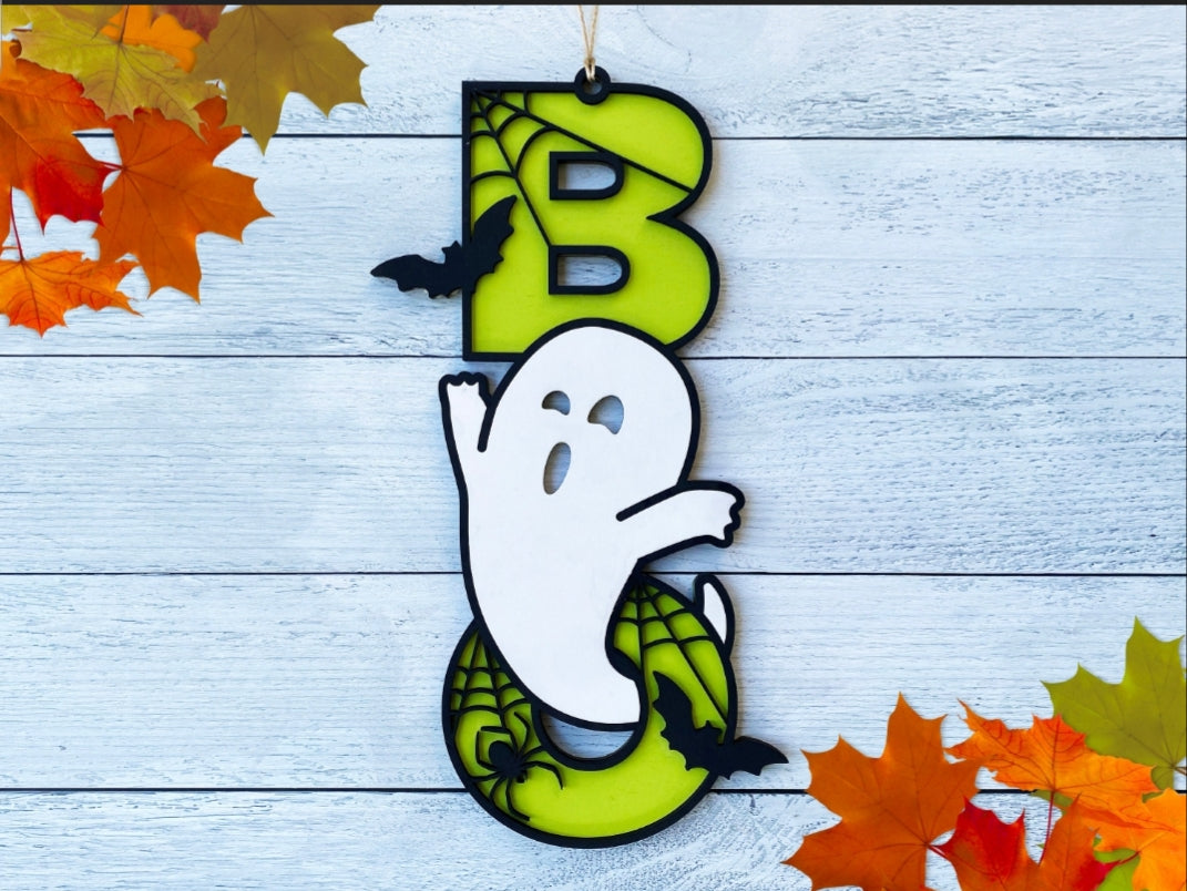 Boo Halloween Signs