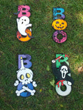 Boo Halloween Signs