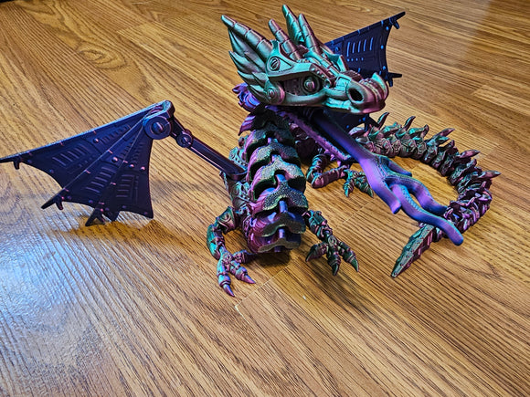 Mech Dragon 3D printed
