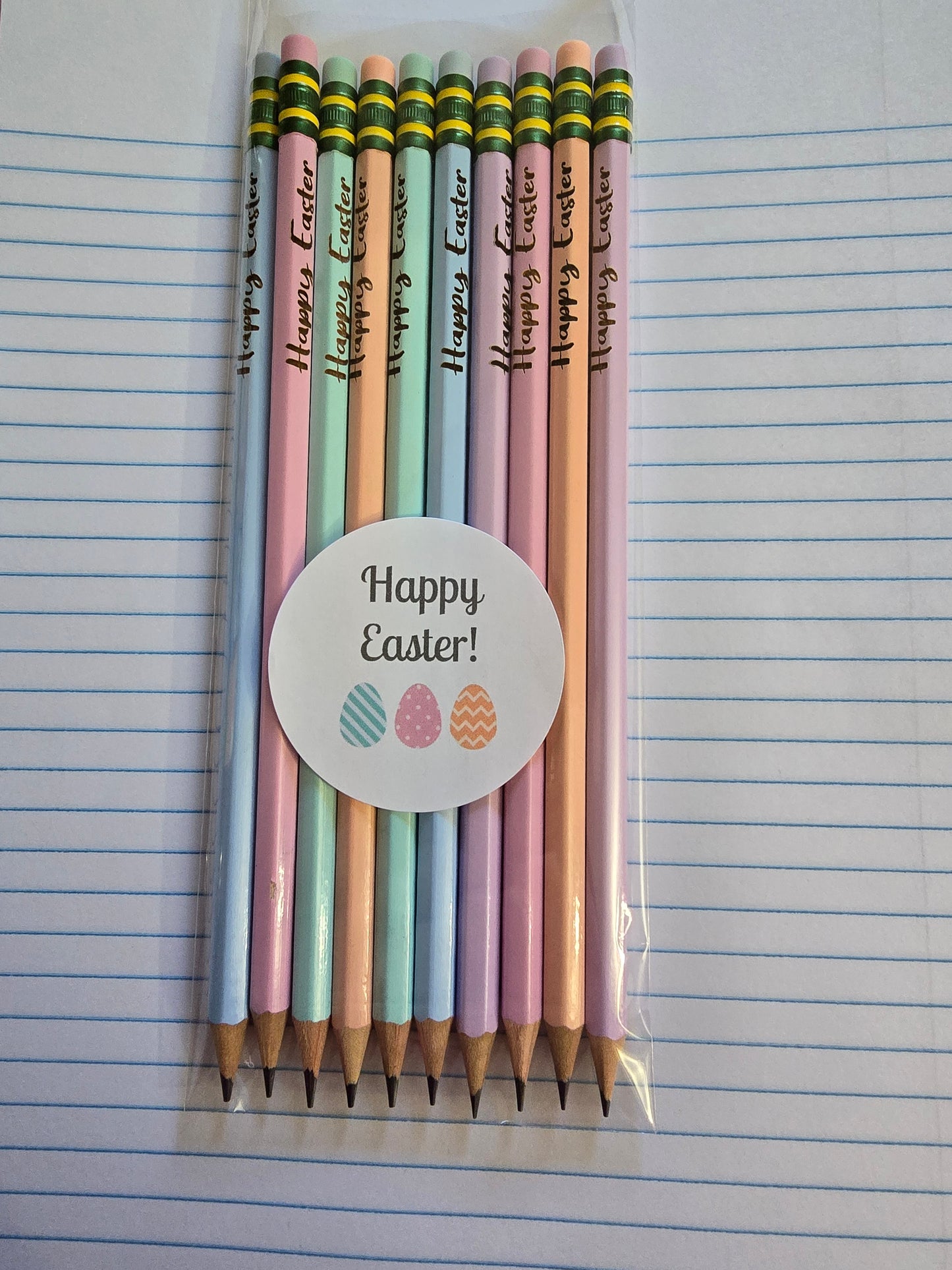 Happy Easter Pastel pencils