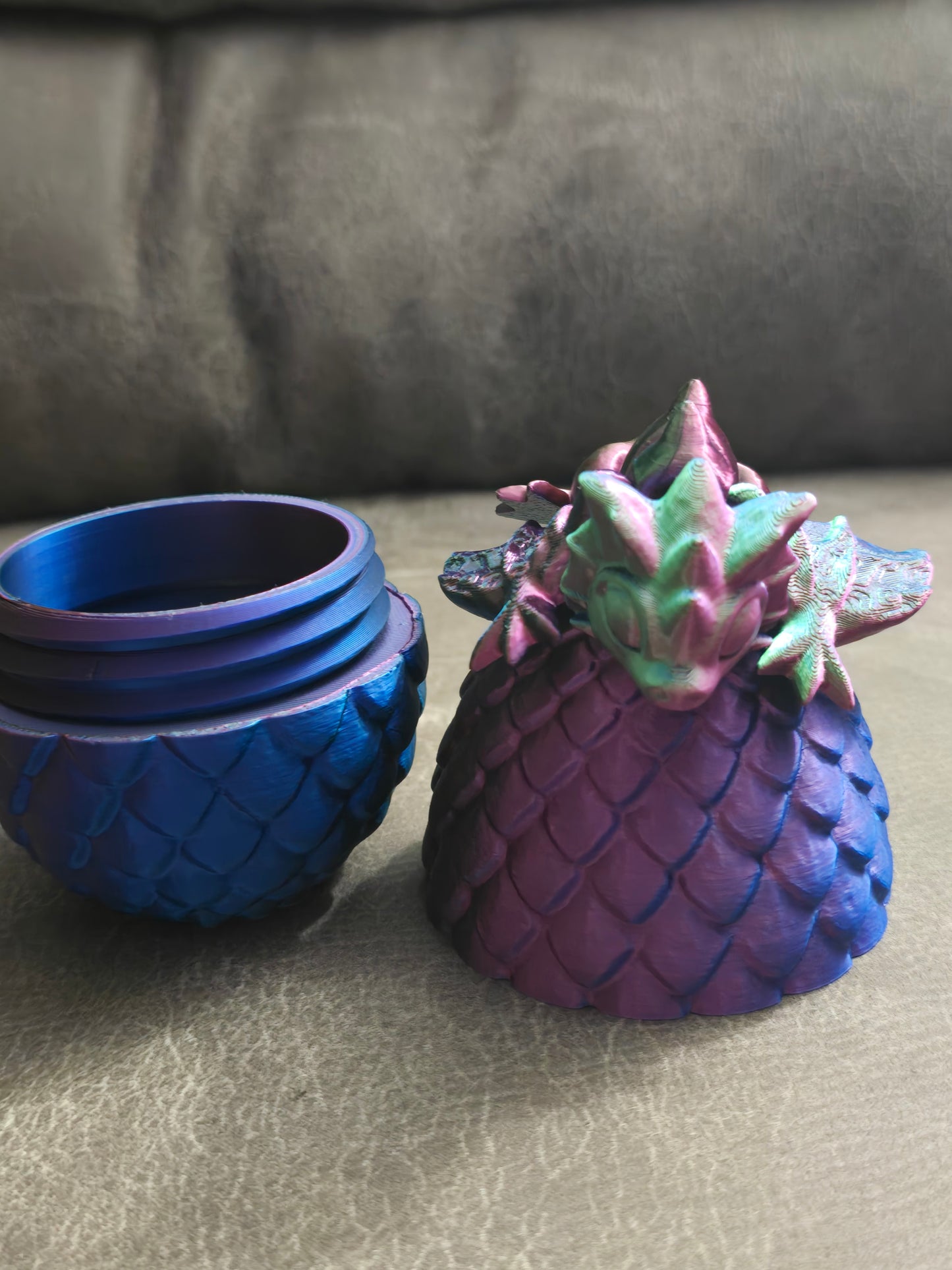 Dragon and Egg 3d printed