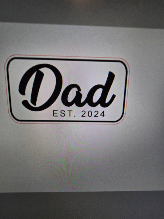 Dad est hat patch