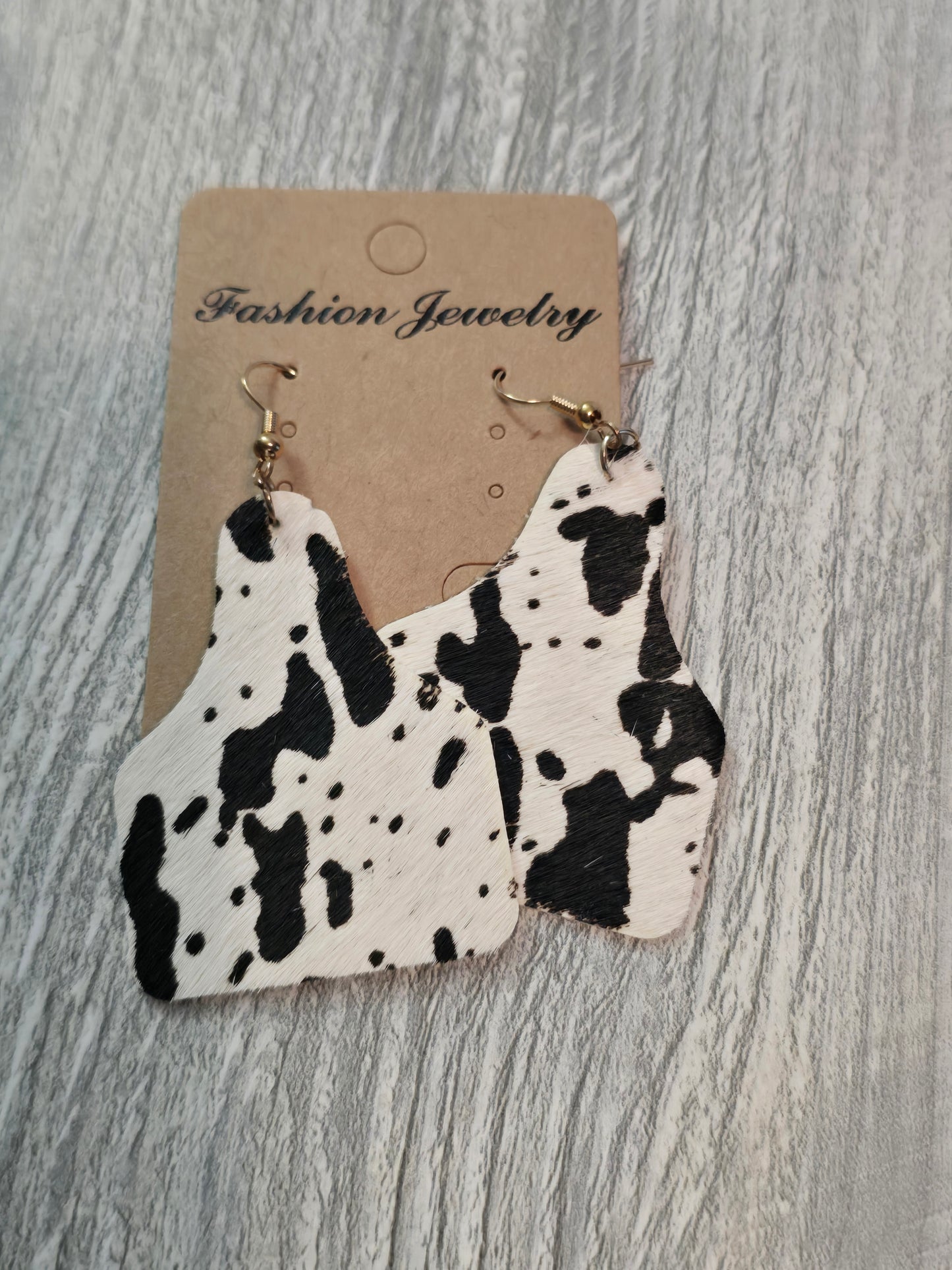 Western keychains earrings