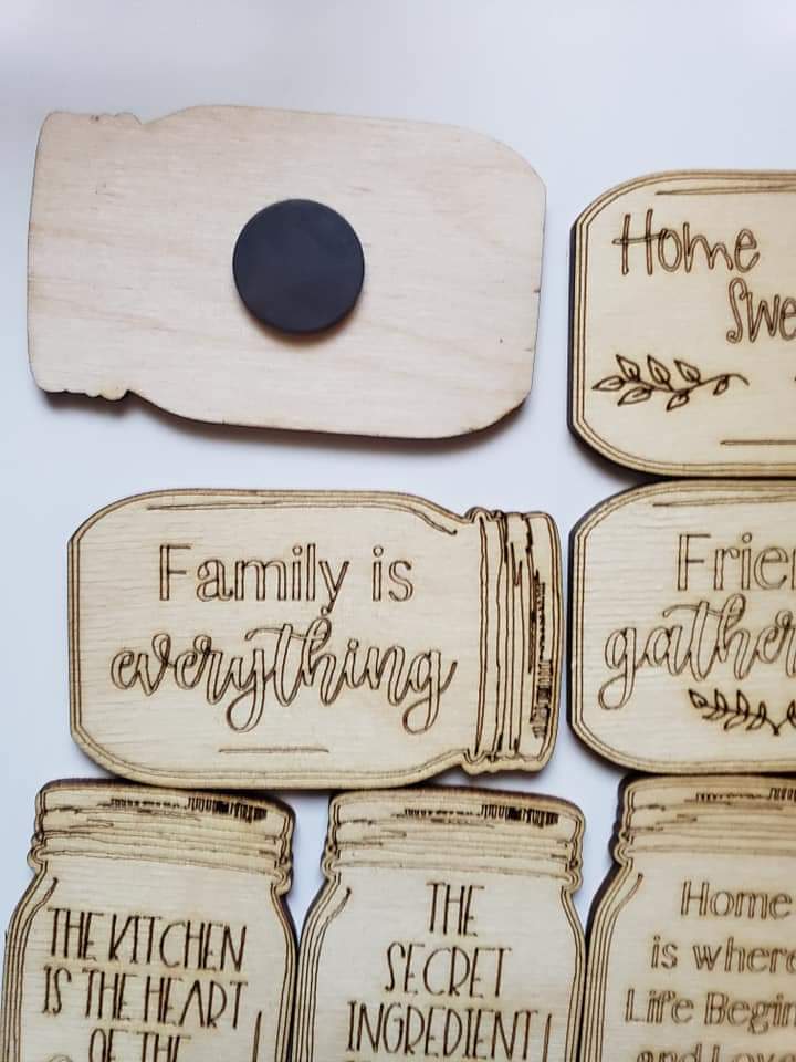 Mason Jar Magnets