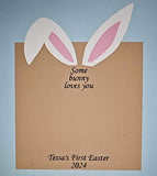 Rectangle Some Bunny Loves You Personalized Sign