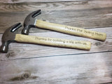 Hammer for Father's Day Personalized