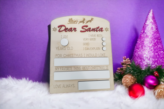 Dear Santa Board