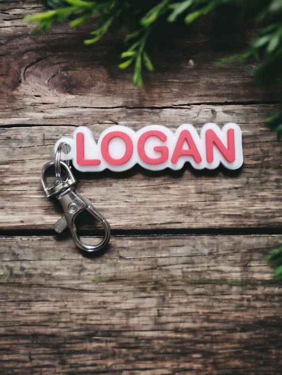 Personalized Name Keychain 3D printed