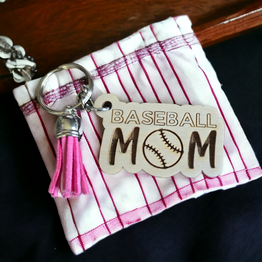 Sports Mom Keychains