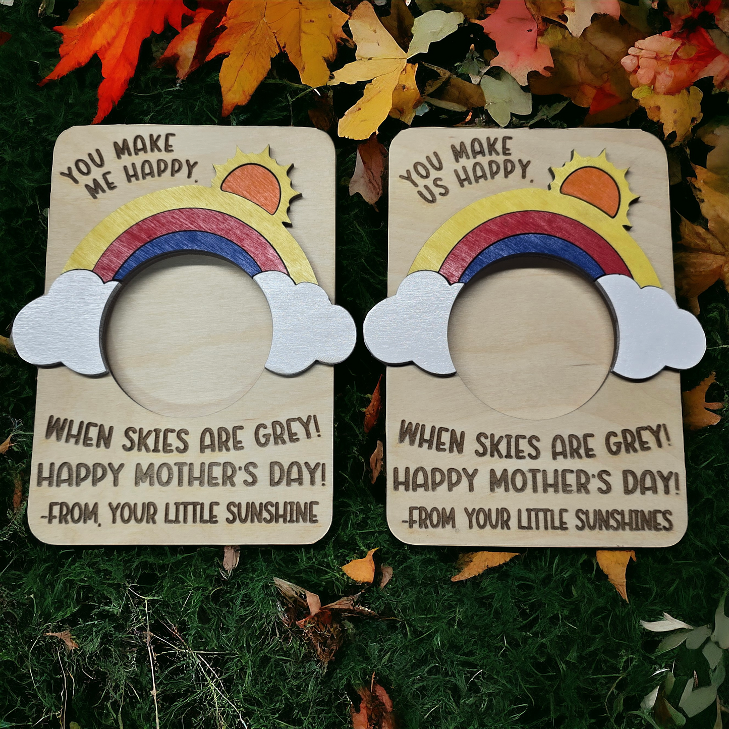 You make me happy, when skies are grey Mother's Day Magnet