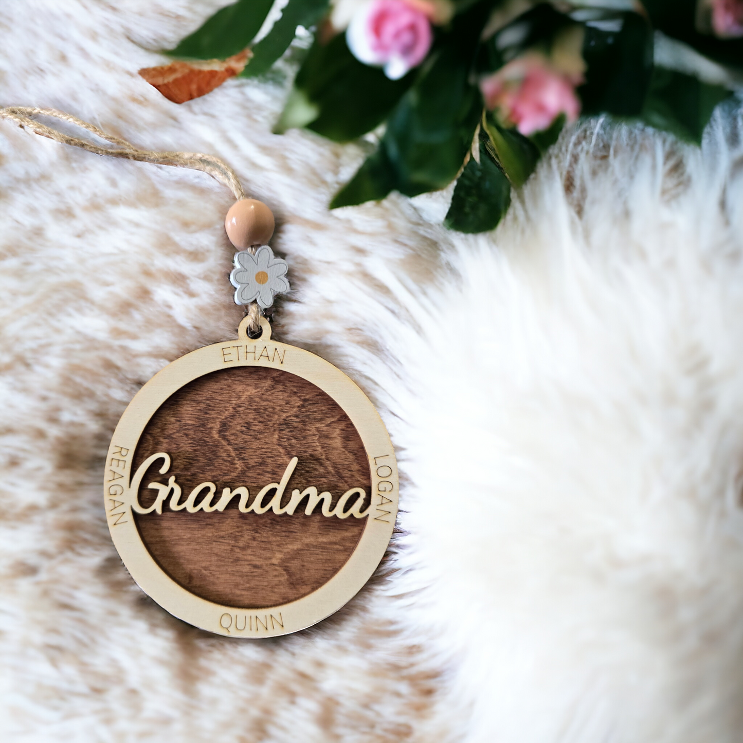 Mother's Day Charm / Ornament Personalized ●Beads vary●