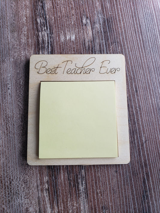 Post-It Note Holder Personalized