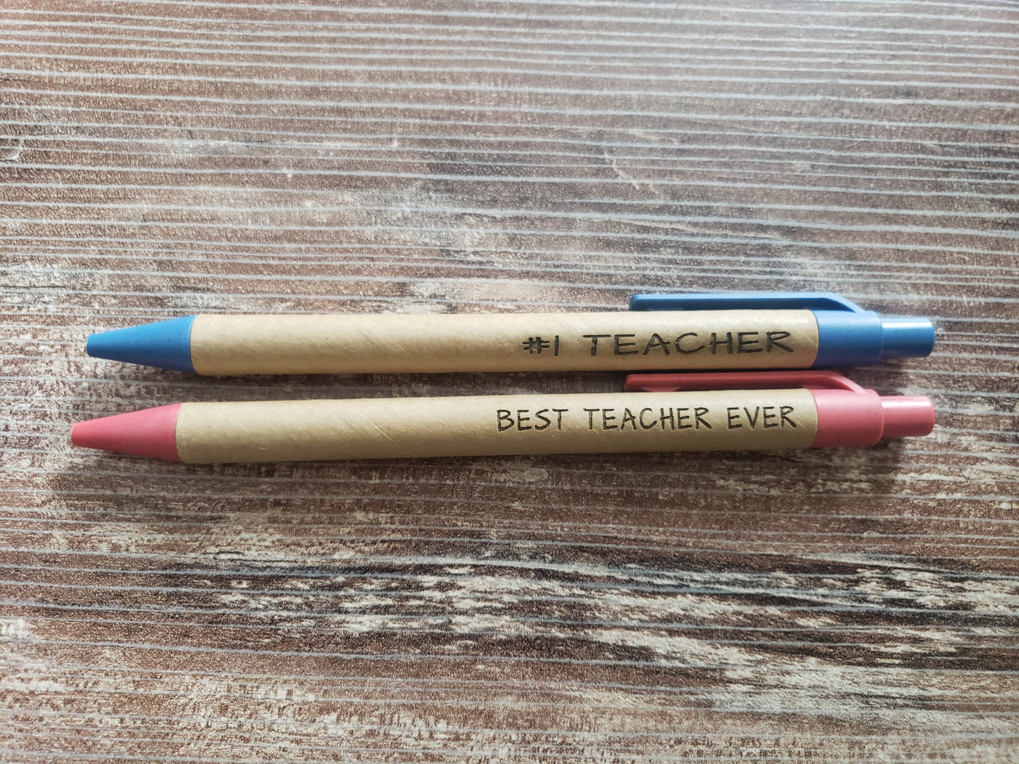 Cardboard Pens Personalized