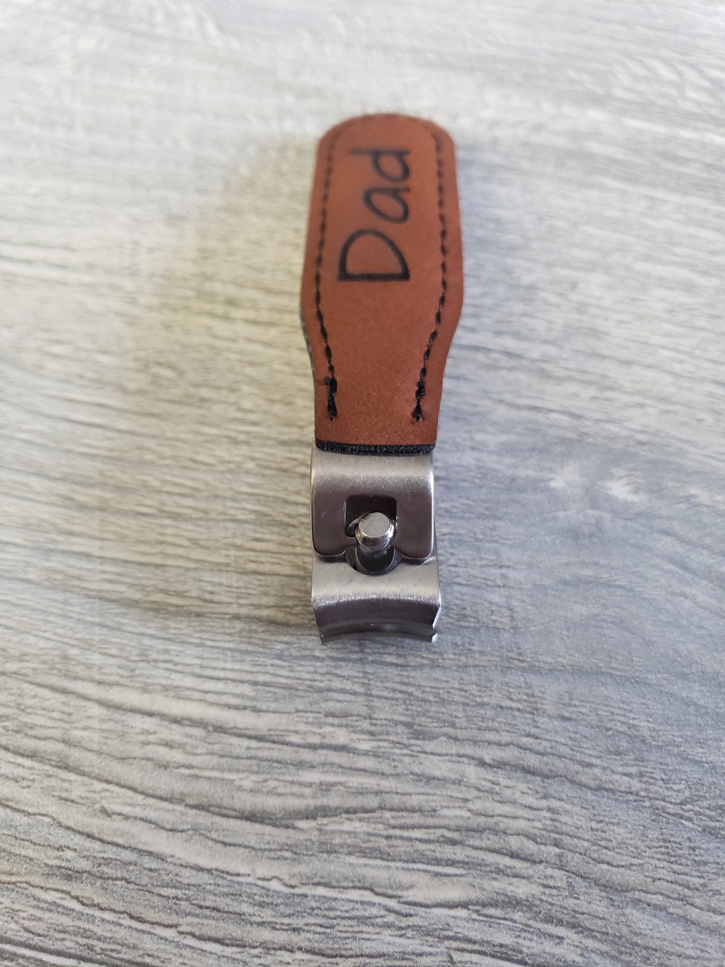 Leatherette Nail Clipper Personalized