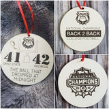 Georgia Bulldogs Ornament