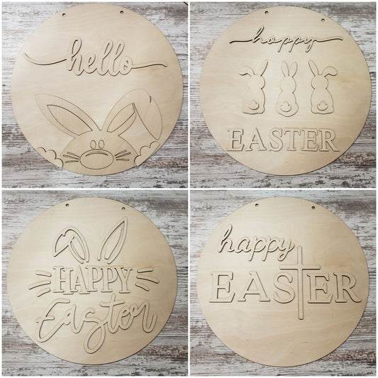 Easter Signs 11.5" 4 Choices