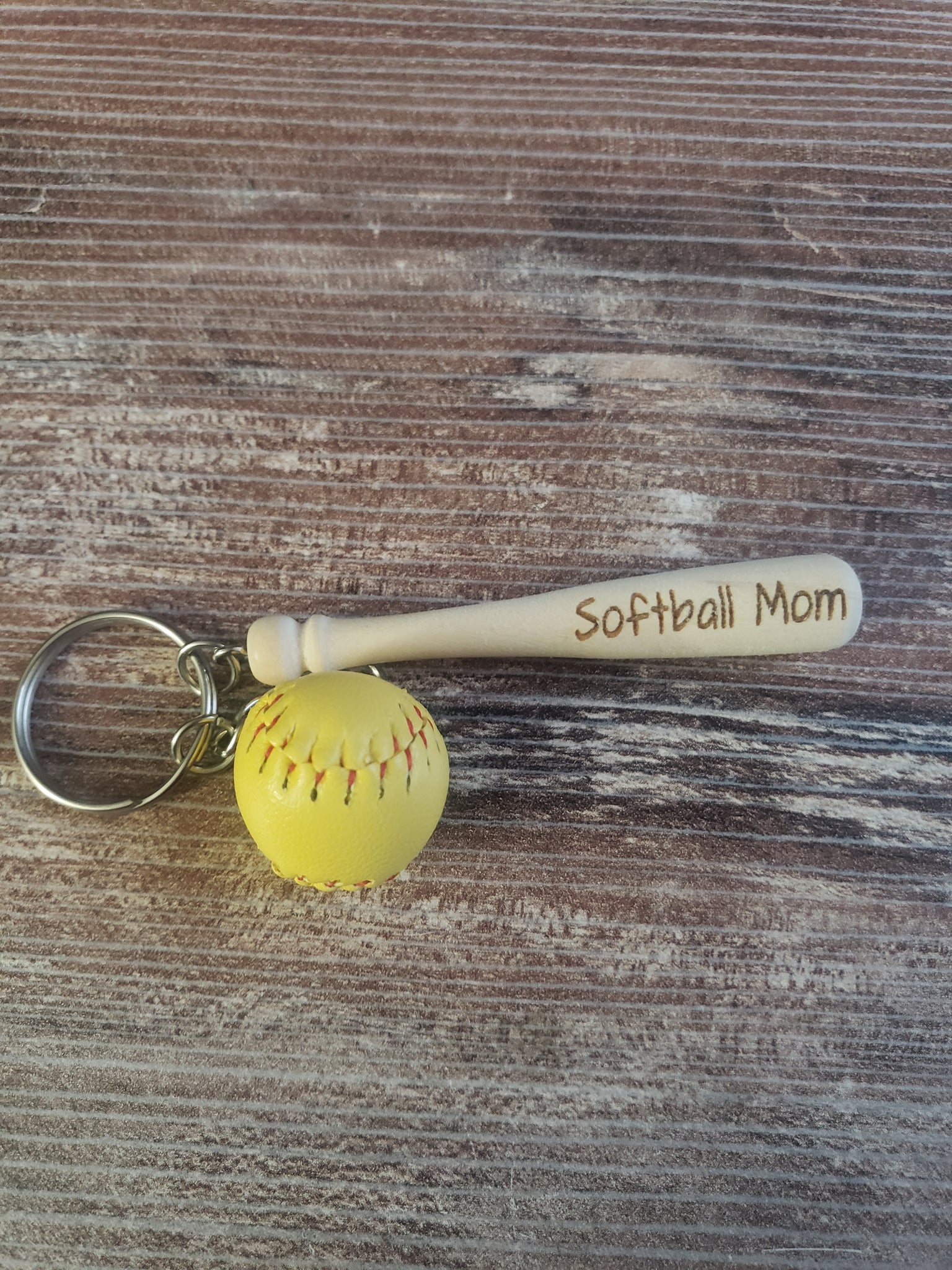 Baseball on sale keychains personalized