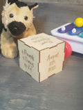 Baby Block Stat Block Personalized