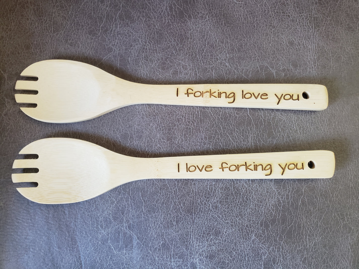 Wooden Spoon & Fork & Spatula Decoration