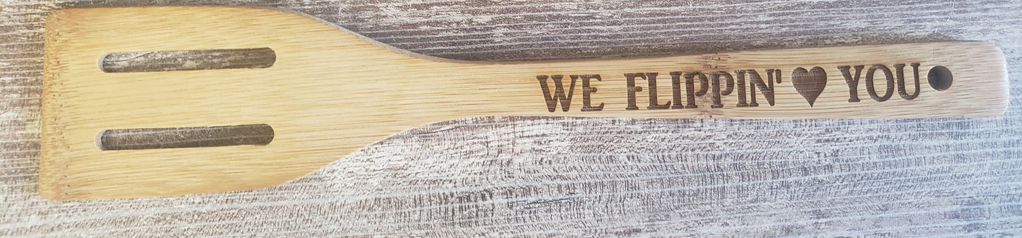 Wooden Spoon & Fork & Spatula Decoration