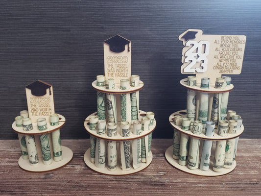 Money Birthday Graduation Cakes Personalized