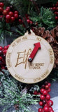Elf Daily Report to Santa Christmas Ornament Meter personalized for colors only